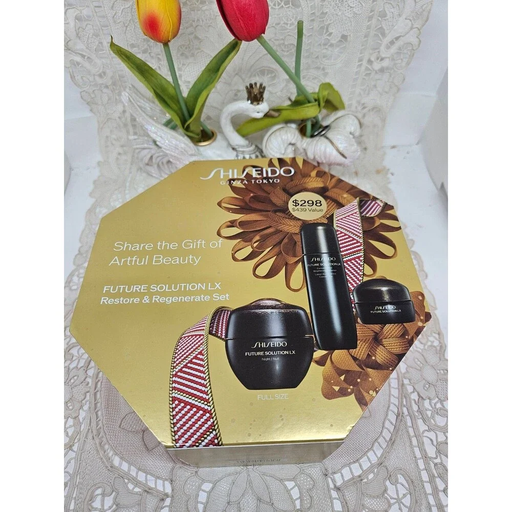 Shiseido Future Solution LX Restore & Regenerate Skincare 3-Pc. Set NIB